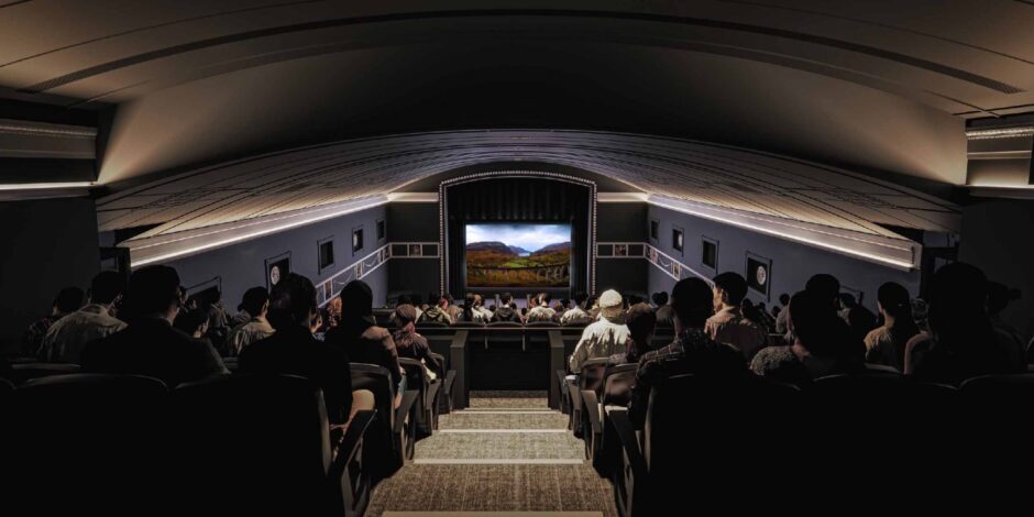 An artist's impression submitted with the St Andrews plan shows a cinema screen retained in the main auditorium