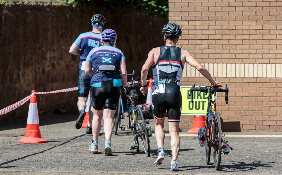 Montrose triathlon cycling