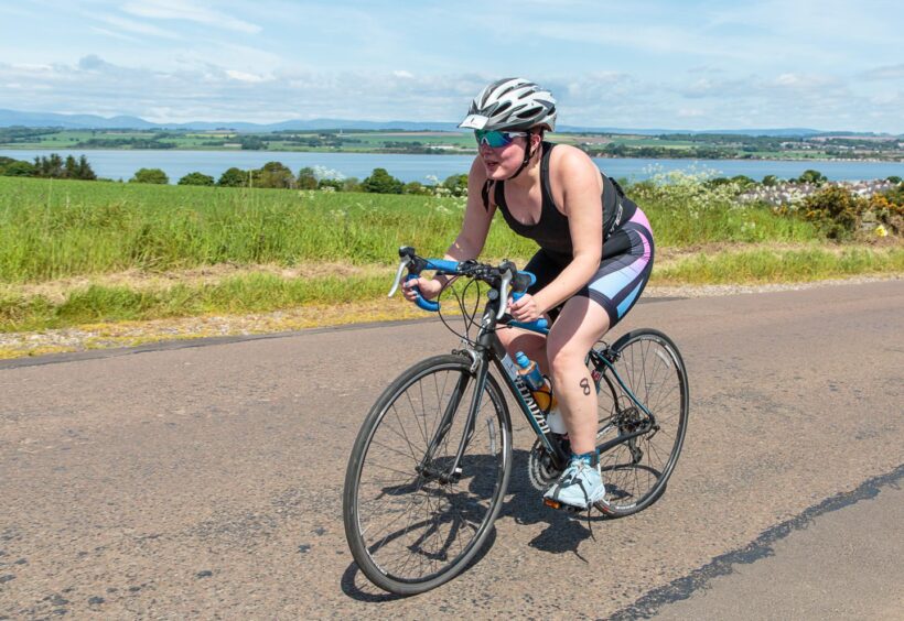 St Andrews cyclist tackling Montrose triathlon