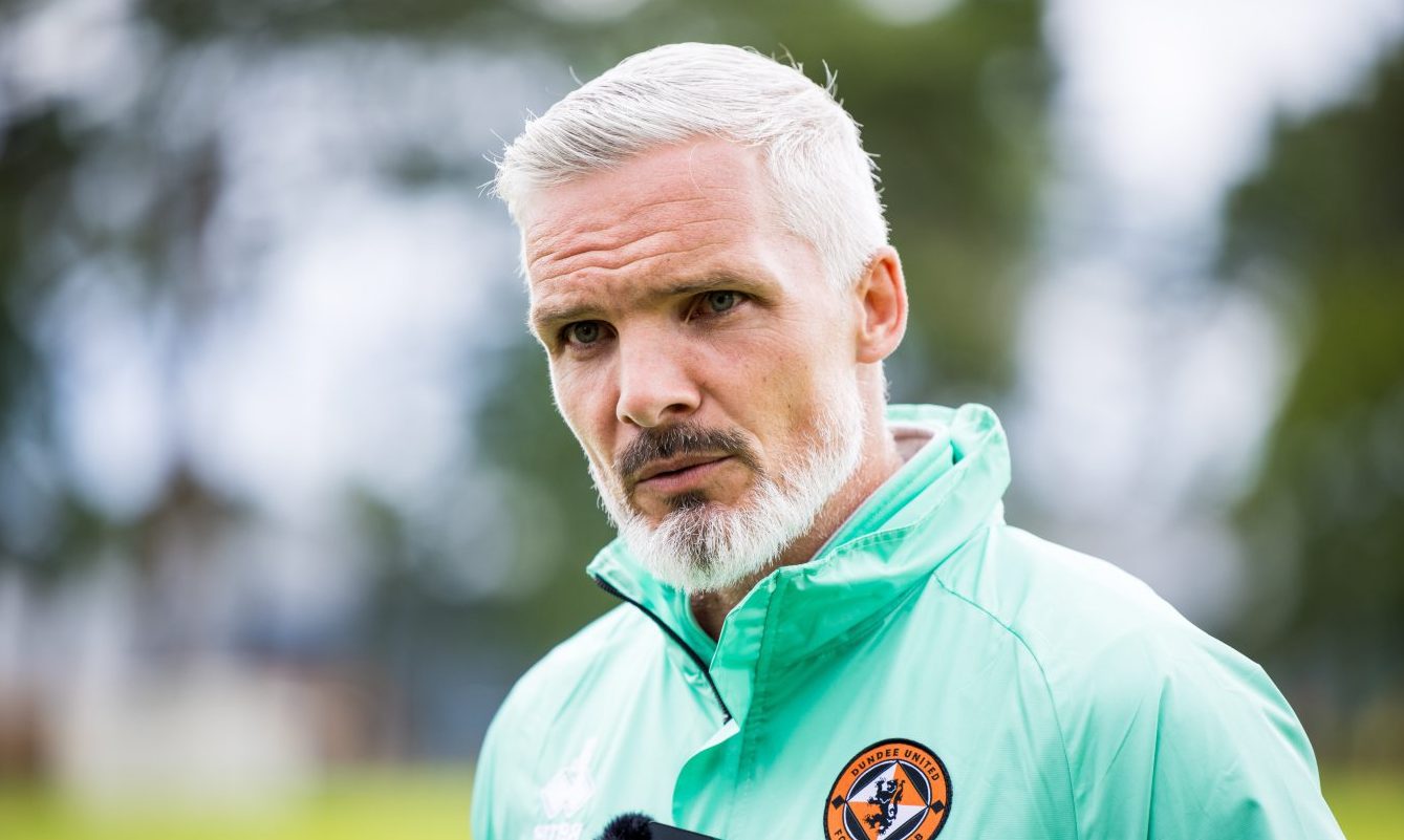 Dundee United manager Jim Goodwin