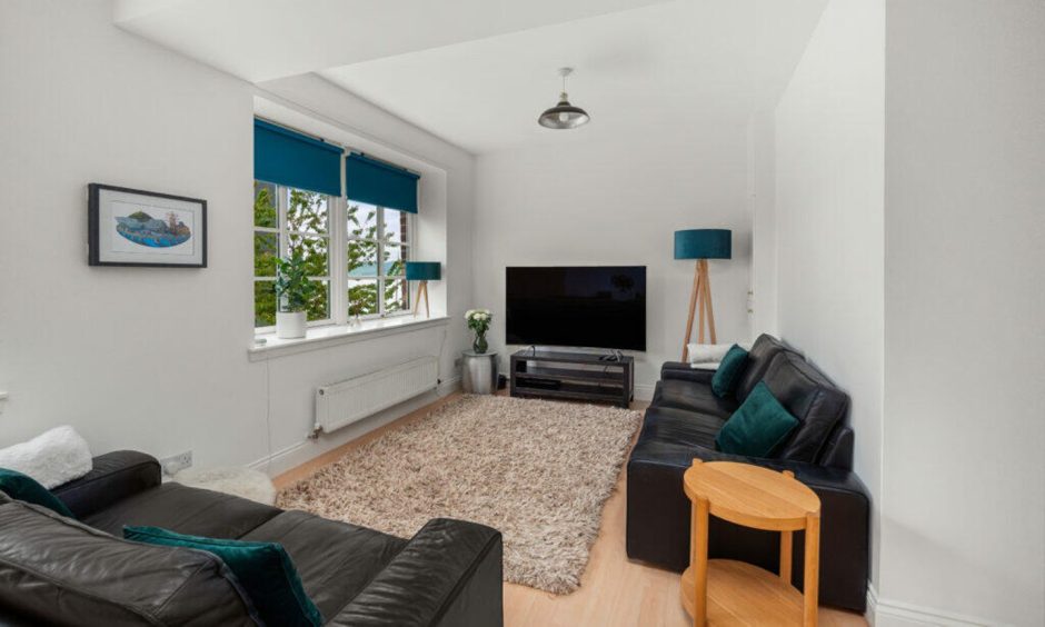 Living space at property on Chandlers Lane, Dundee.