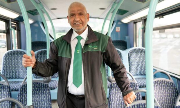 Xplore Dundee bus driver Mohammad Ramzan