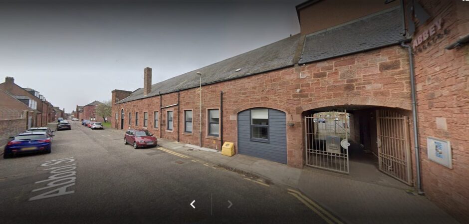 Abbot Street flats in Arbroath