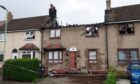 The house on Beauly Avenue in Dundee has been destroyed.