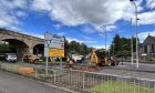 Bothwell roundabout in Dunfermline.