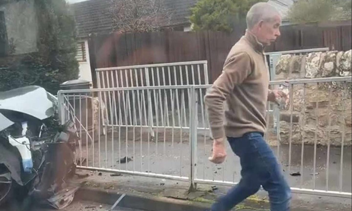 Drunk driver ditched vodka bottle after Fife primary school crash