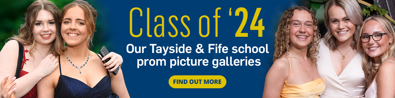 Banner for Proms in Pictures 2024 on education category page. Image: DCT