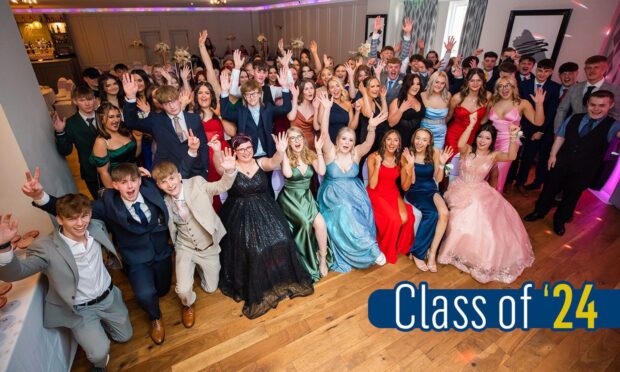 Making prom a night to remember. Image: Mhairi Edwards/DC Thomson.