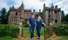 Culdees Castle owners Tracey and Rob Beaton. Image: Kenny Smith/ DC Thomson.