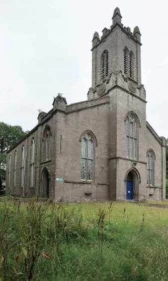 An external view of the church.