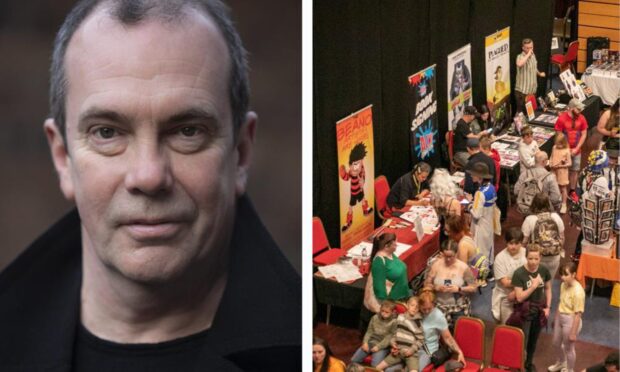 Gavin Mitchell will at the DISC Comic Con event in Dundee