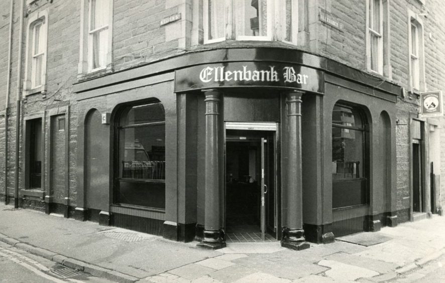 How the outside of the pub looked in July 1986.