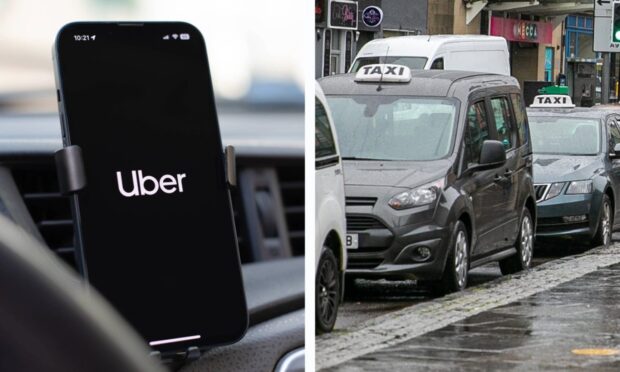 Uber is set to shake up Dundee's taxi industry. Image: Shutterstock/Kim Cessford/DC Thomson