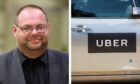 Councillor Stewart Hunter said Uber drivers will be vetted. Image: DC Thomson/ Laura Dale/PA Wire