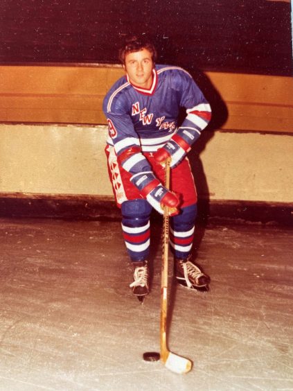 Roy Halpin during his days with the Rockets. 