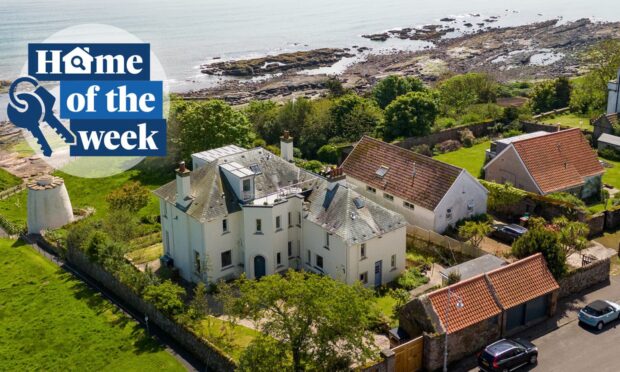 Doocot Park sits on the waterfront in Crail. Image: Savills.