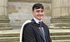 Isaac Jarman, chief executive of Jukebox Live, graduated from the University of Dundee this week. Image: University of Dundee. Image: University of Dundee