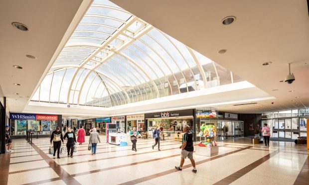 Inside the Kingdom Centre in Glenrothes. Image: Supplied by Focus Estate Fund.