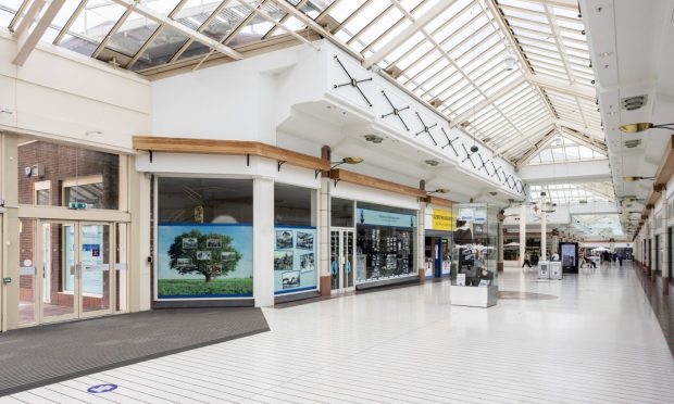 The Kingdom Centre in Glenrothes is looking to fill its empty units. Image: Focus Estate Fund