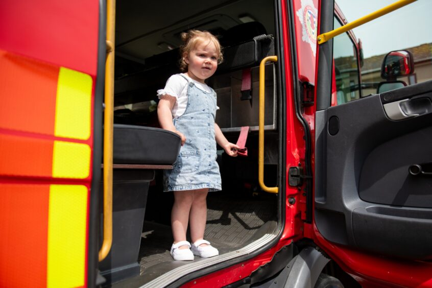 Brechin Fire station 50th anniversary open day.