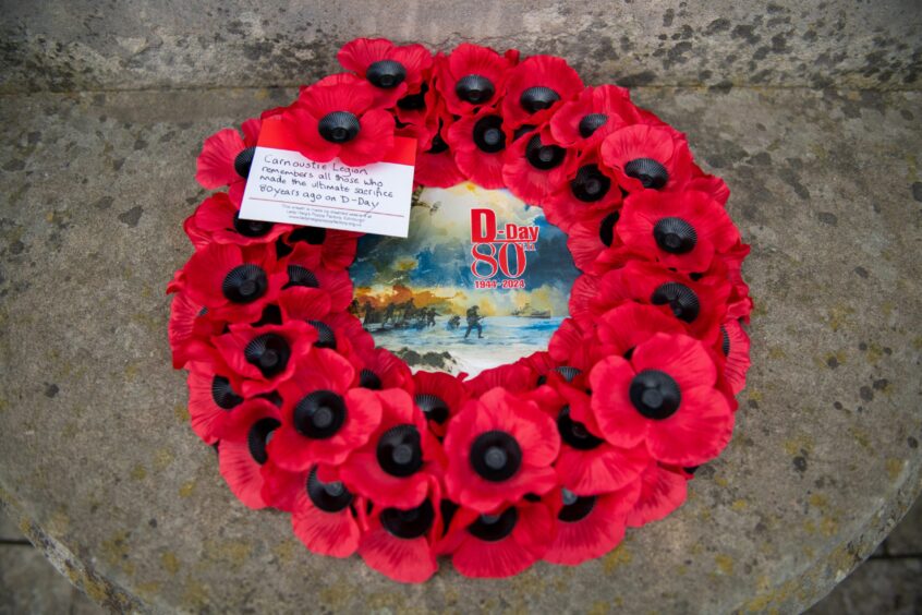 D-Day 80 wreath