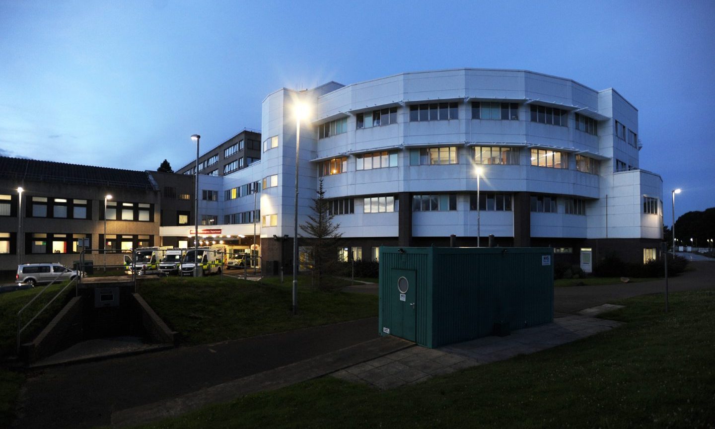 Ninewells Hospital.