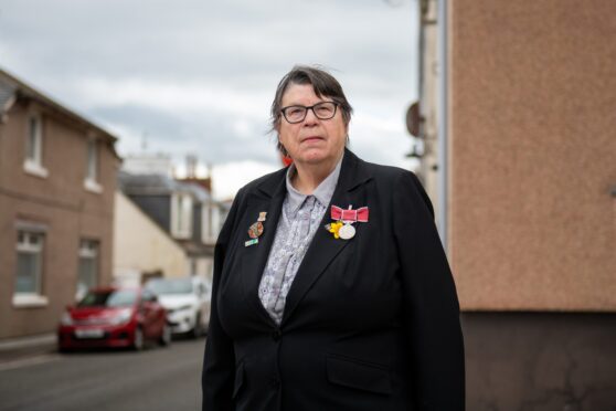 Pat Millar has been promised action by Angus Council. Image: Kim Cessford/DC Thomson