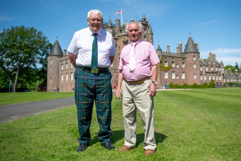 Strathmore Highland Games takes place at Glamis Castle.