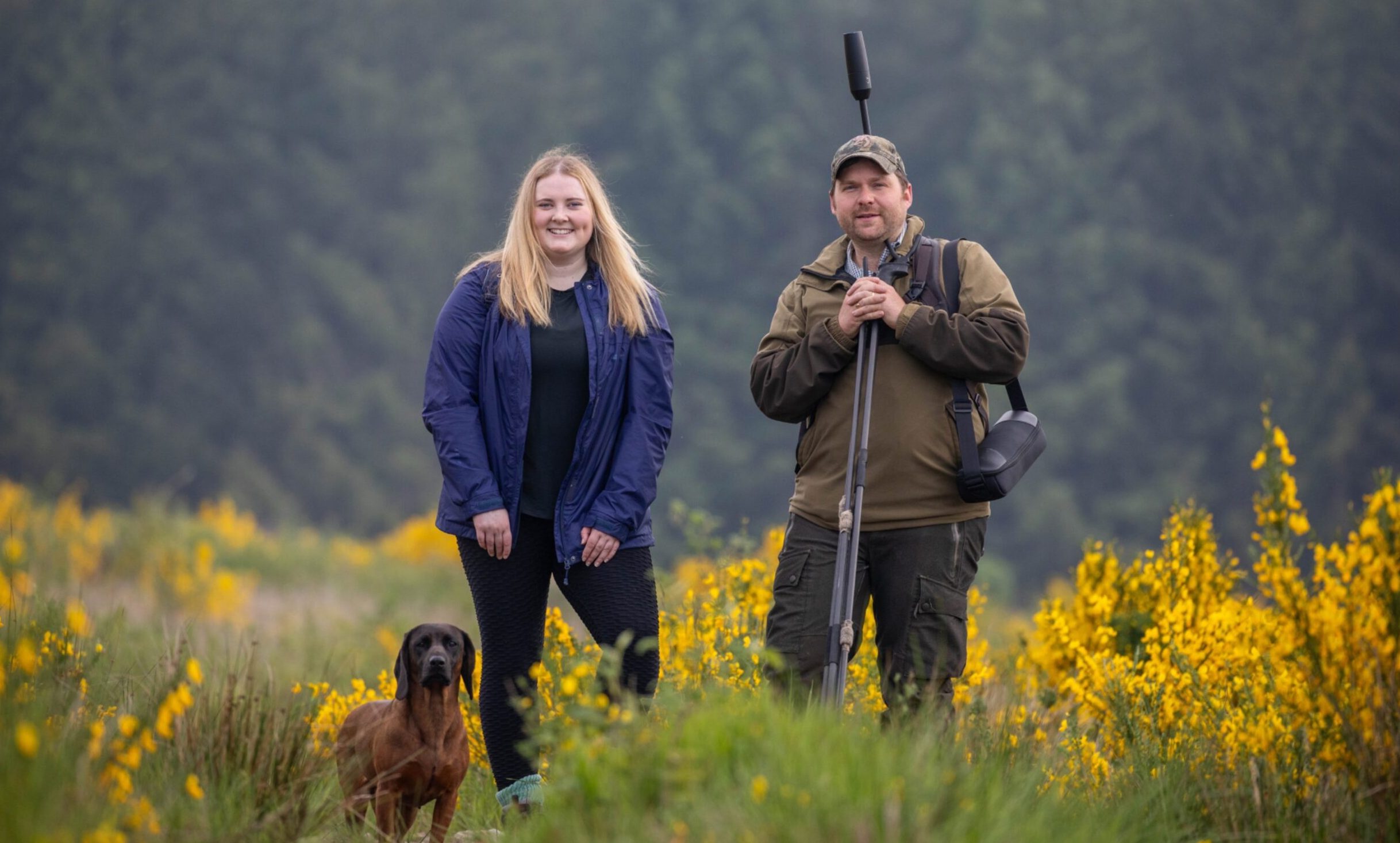 Food and drink writer Joanna Bremner joined Tom Rust, a Perthshire deer stalker, for a day. Image: Kenny Smith/DC Thomson