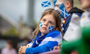 Dunfermline Fan Zone for Germany vs Scotland EURO 2024. Image: Kenny Smith/DC Thomson
