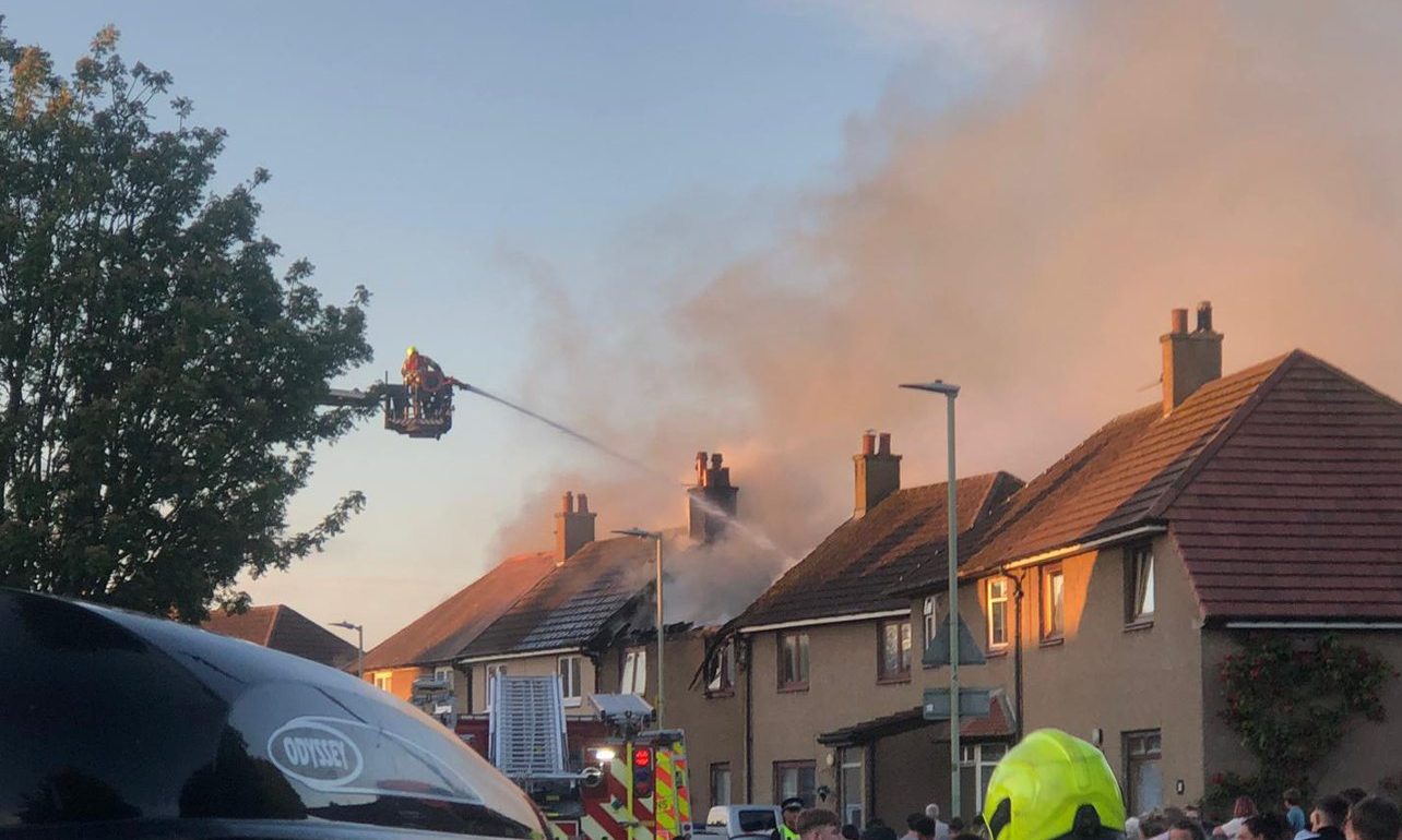 Pictures reveal aftermath of house fire in Kirkton, Dundee