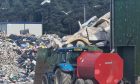 Waste is piling up at the Lower Melville Wood landfill site in Fife