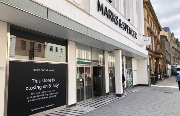 The M&S store on Murraygate in Dundee is to close.