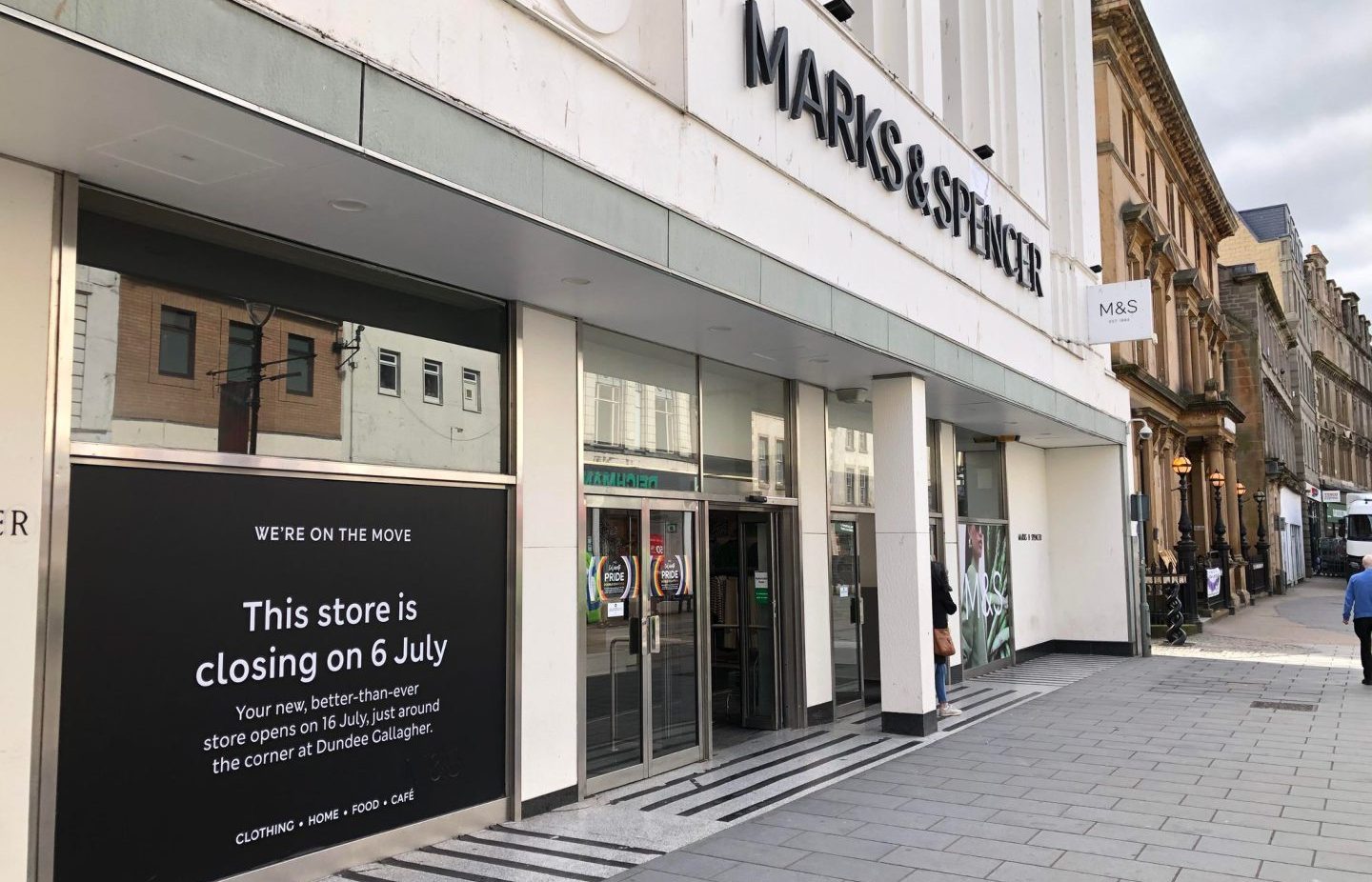 Marks and Spencer confirms Dundee Murraygate closing date