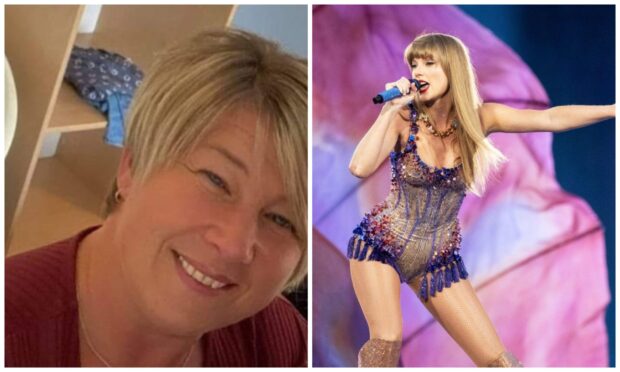 Allegedly scammed mum Vicky Anderson and Taylor Swift