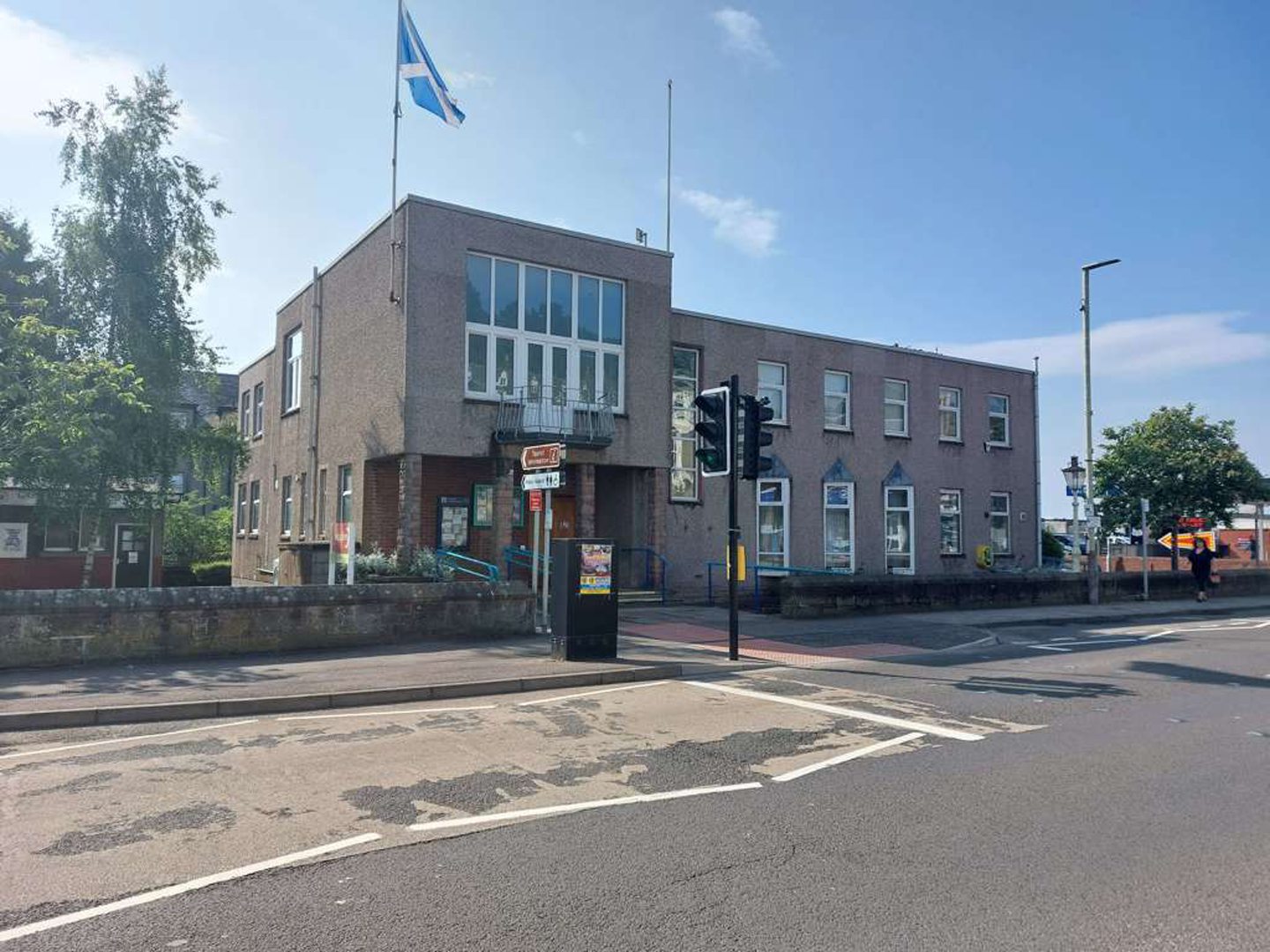 Angus Council owned Monifieth Library.