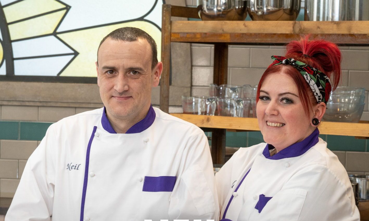 Neil and Nicole from Balbirnie are set to star in the latest series of Bake Off: The Professionals