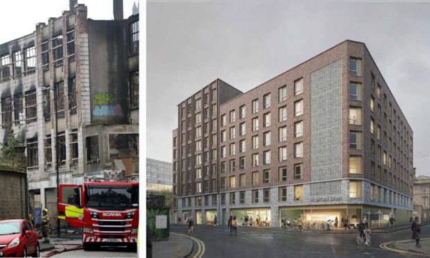 New images showing plans for student accommodation at former Willison House/Robertson's furniture site in Dundee.