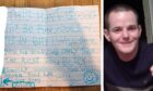 The vile letter claims missing Glenrothes man Allan Bryant was murdered.