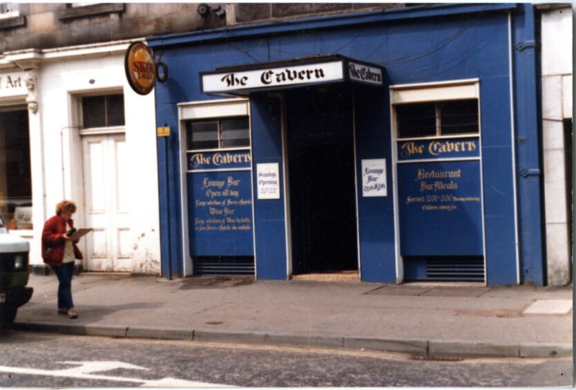 The exterior of The Cavern, a popular pub on South Street. 