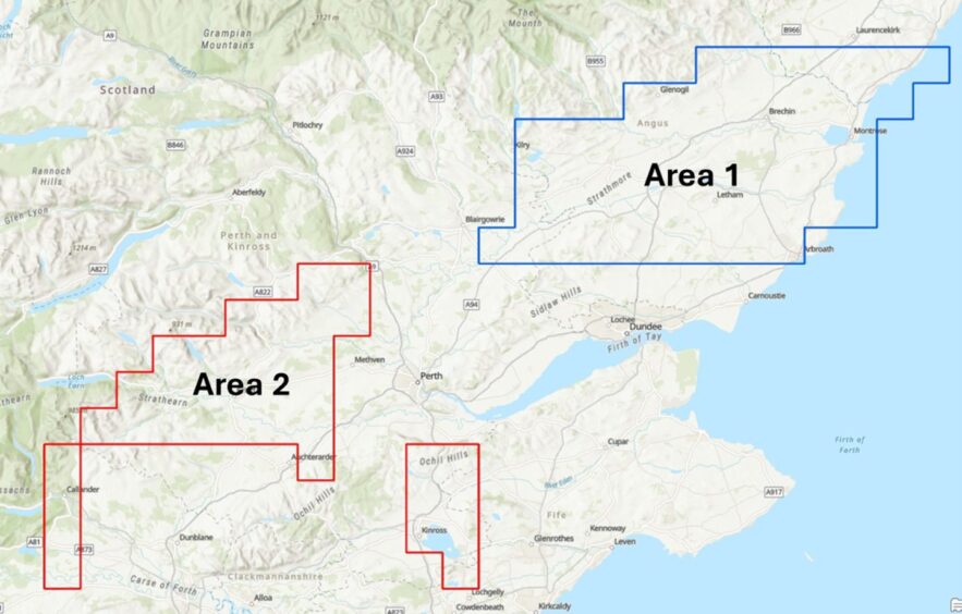 British Geological Survey of Strathmore.