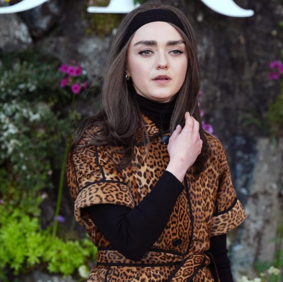 Maisie Williams at the event.