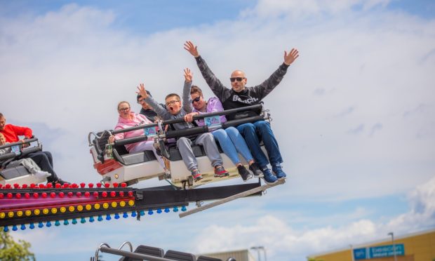 Burntisland summer funfair on the Links! Image: Steve MacDougall/DC Thomson