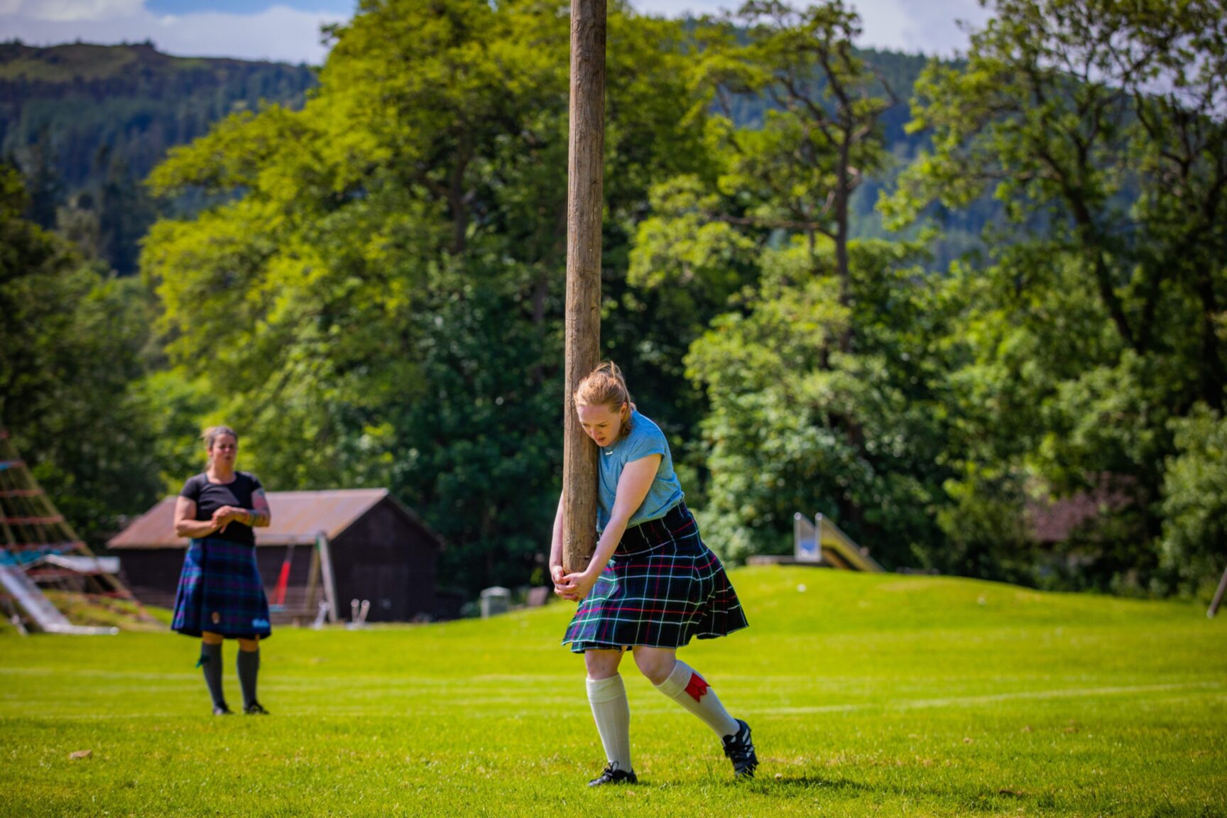 Meet the caber-tossing women in Pitlochry defying stereotypes