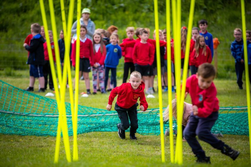 Strathmore junior highland games.