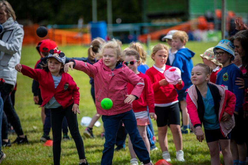 Strathmore junior highland games