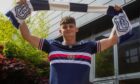 Seb Palmer-Houlden has checked in on loan with Dundee. Image: Dundee FC