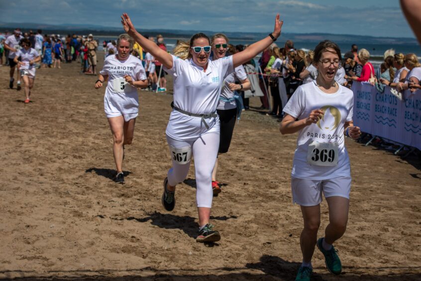 Chariots of Fire beach race St Andrews