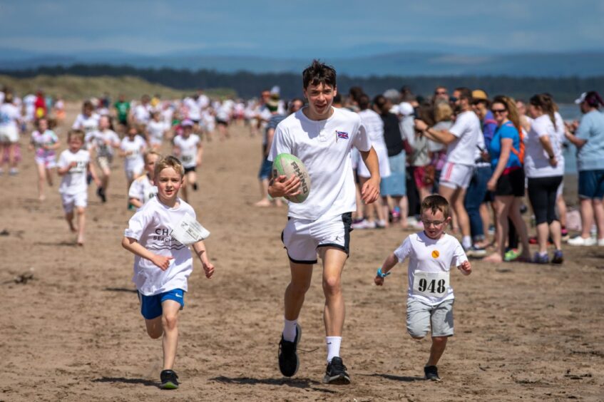 Chariots of Fire beach race St Andrews