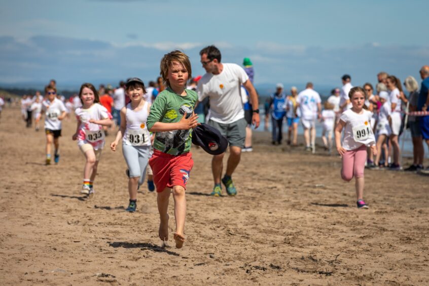 Chariots of Fire beach race, St Andrews